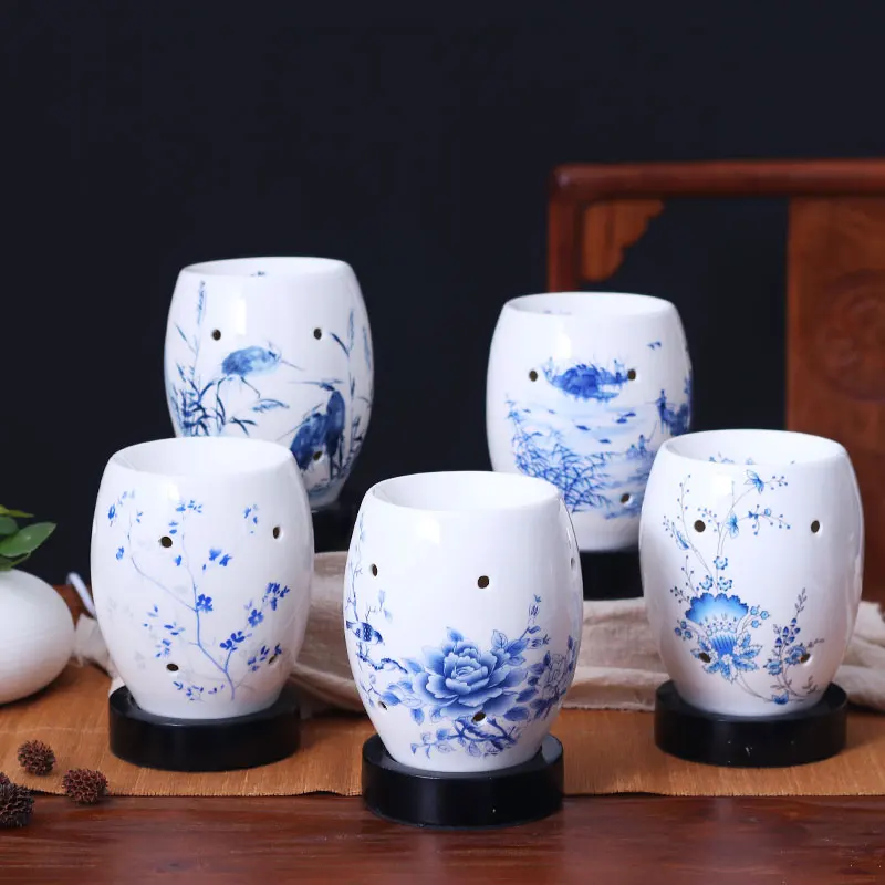 Компактные керамические портативные ароматические лампы ароматизатор для