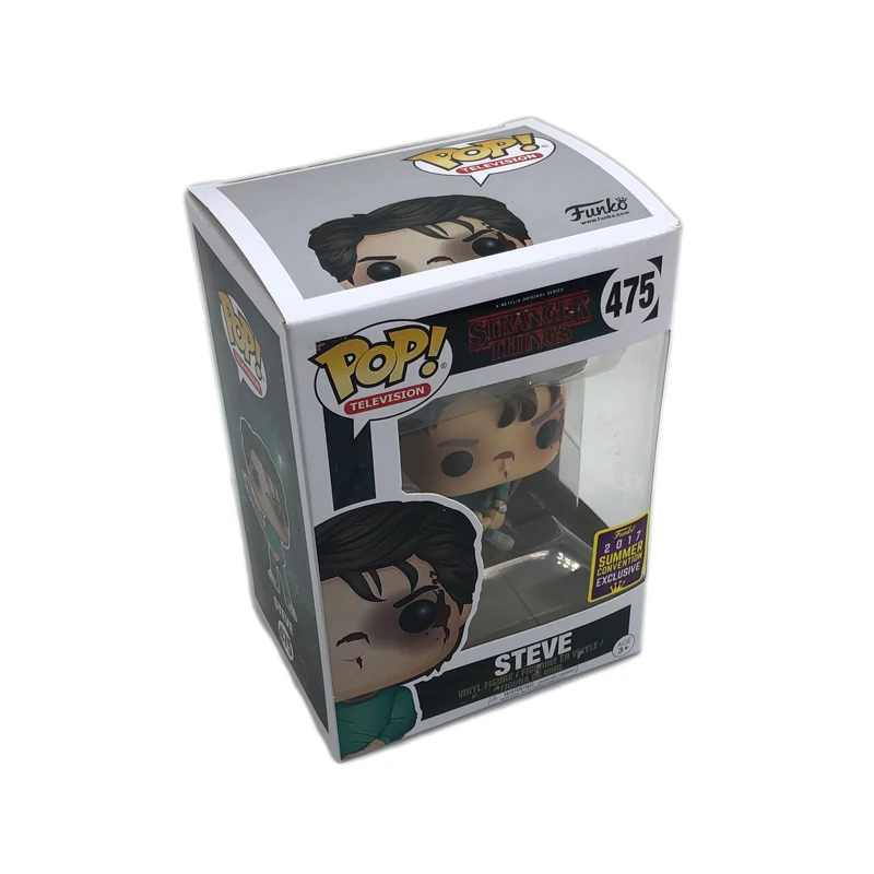 FUNKO POP очень странные дела Виниловая фигурка кукол Новая #475 Стив Коллекционная