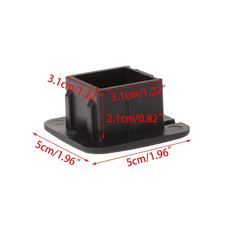 

1-1/4 Inch (1.25") Universal Class I and Class II Black Trailer Hitch Cover Plug