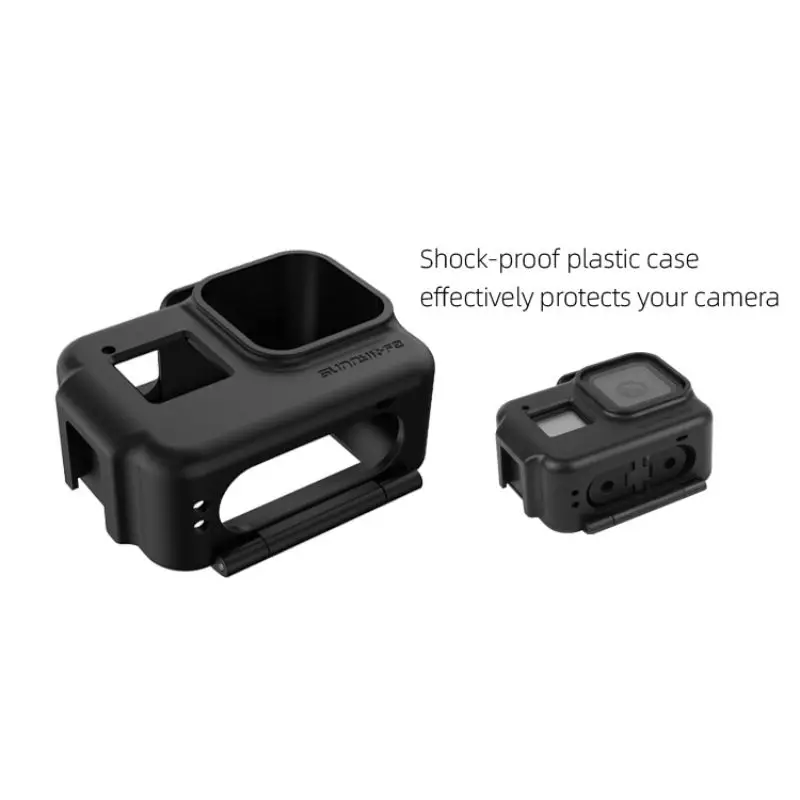 Защитная рамка Чехол книжка для GoPro Hero 8 Черные Аксессуары экшн камеры