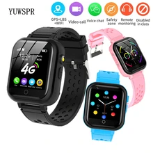 4G Kids GPS Tracker Smartwatches Remote Monitor GPS WIFI Location Video Call Waterproof Tracking Baby SIM Smart Phone Clock T16