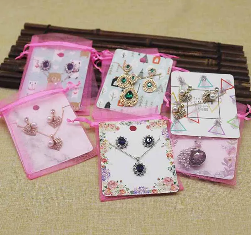 Счастливого Рождества 50 шт мульти стиль комплект ювелирных изделий Упаковка