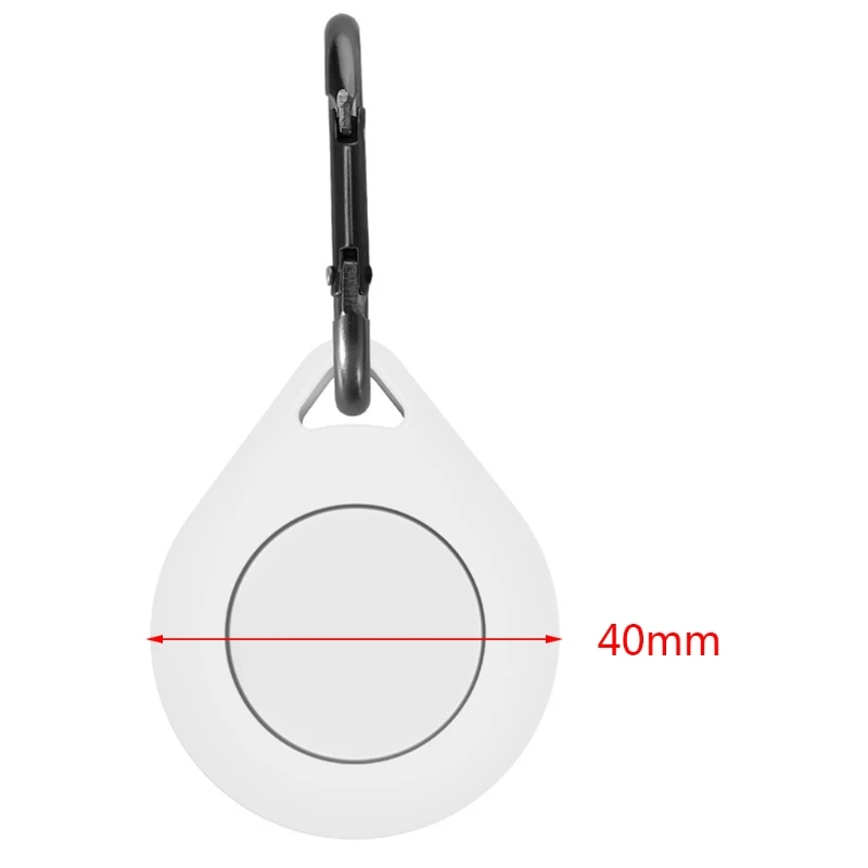 

Anti-lost Protective Cover Soft Silicone Case Shell Location Tracker Protector for AirTags Bluetooth Tracker Accessories