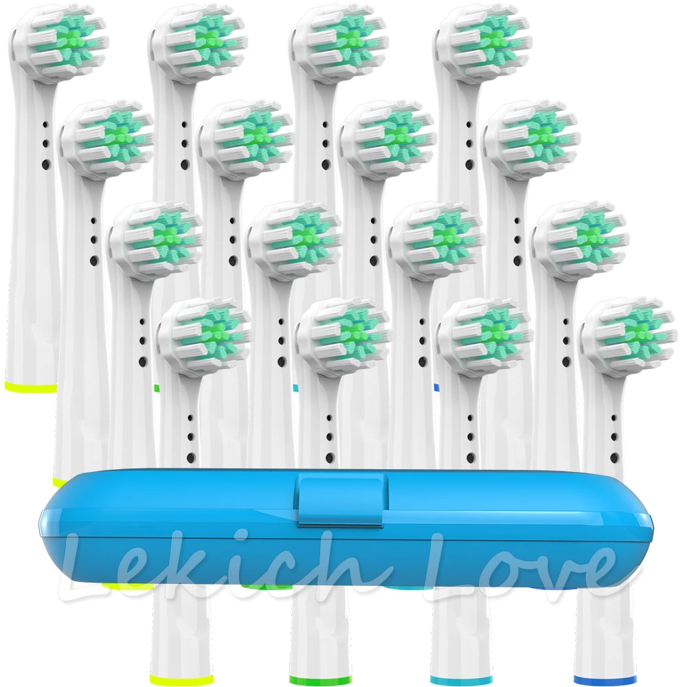 16 шт. резинки уход за полостью рта мягкая Зубная щётка головки совместим с Oral B