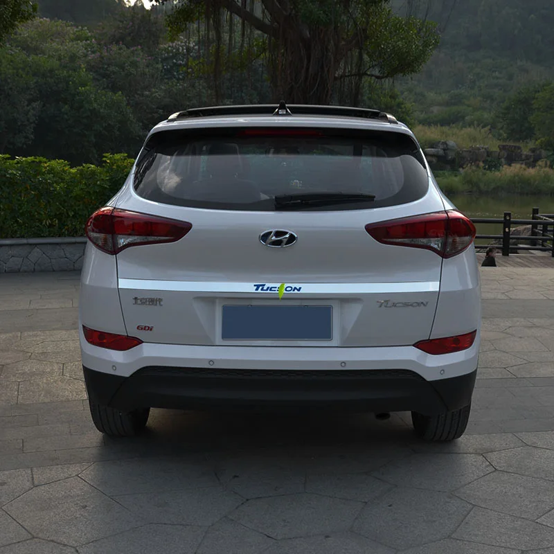 Высококачественная накладка на заднюю дверную ручку из нержавеющей стали дверь