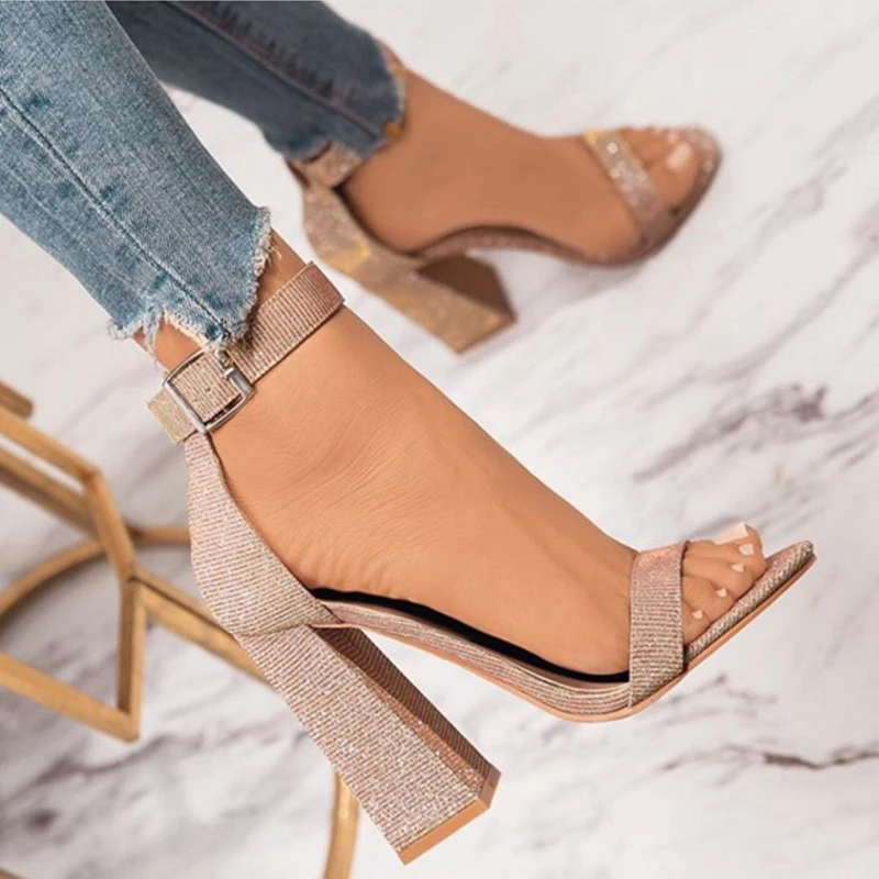 2019 г. женские блестящие босоножки на платформе и высоком каблуке 11 5 см туфли