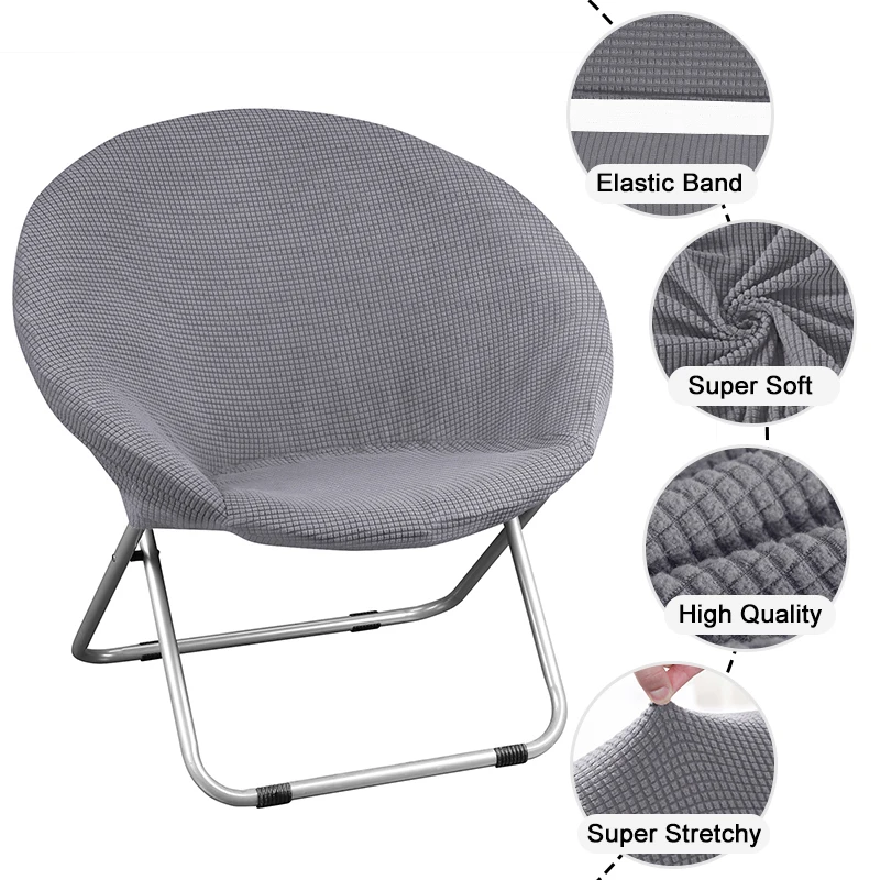 Чехол на стул с круглой тарелкой 6 цветов | Дом и сад