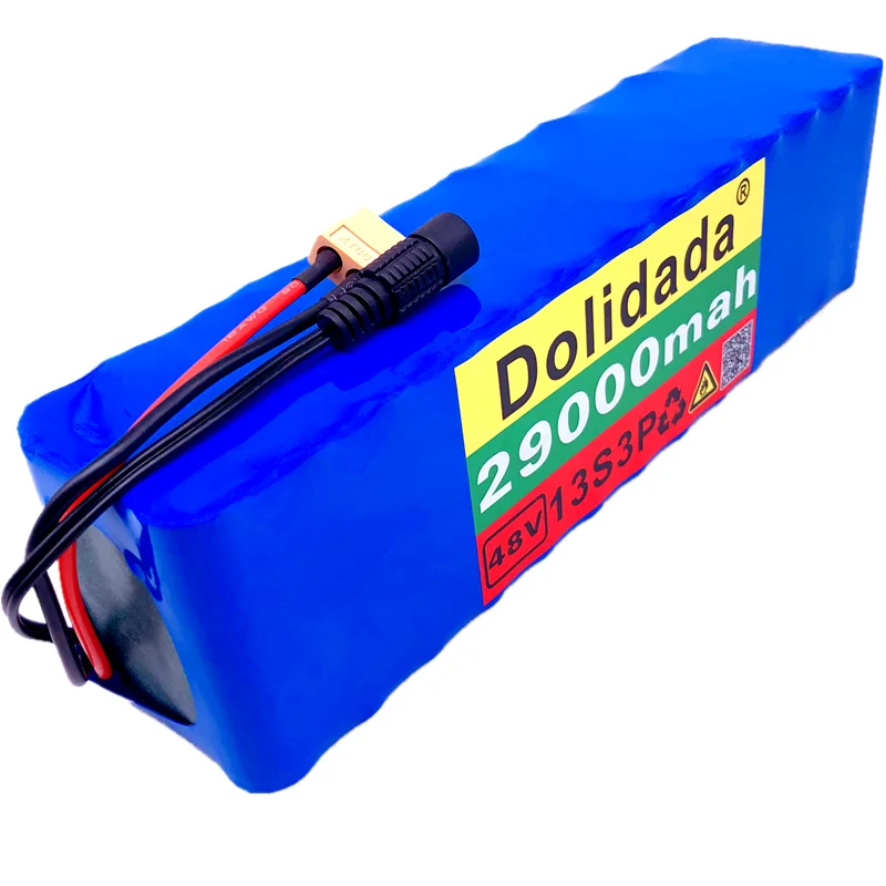 

48v lithium ion battery 48v 29Ah 29000mah 500w 13S3P Lithium ion Battery Pack For 54.6v E-bike Electric bicycle Scooter +Charger