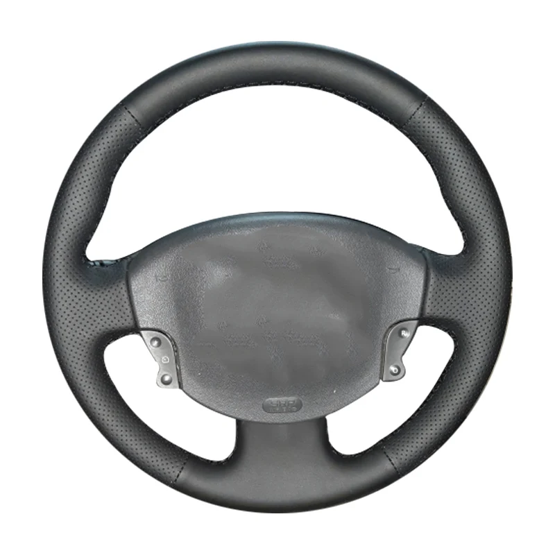 Оплетка рулевого колеса для Renault Megane 2 2003-2008 Kangoo 2008 Scenic 2003-2009/чехол на руль под