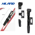 Велосипедный насос, портативный мини-насос из алюминиевого сплава для велосипеда MTB с держателем