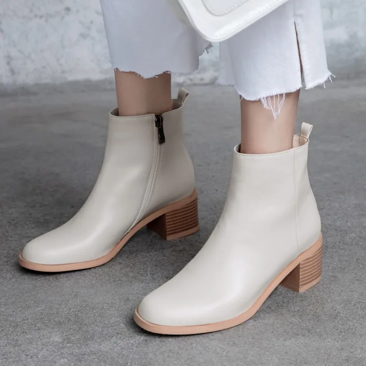 Tanariya/Новое поступление обуви женские ботинки зимние на толстом каблуке 2020 | Обувь