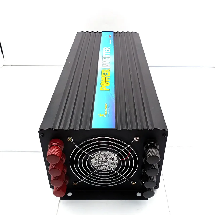 Dc24 ac 230v 6000w pure sine wave инвертор солнечной установки/силовой CE & ROHS SGS GMC гарантия один