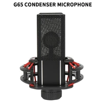 g65 wired condenser microphone home desktop computer singing recording game network broadcasting equipment