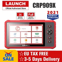 Launch X431 CRP909X OBD2 Scanner Full System Car Diagnostic Tool Automotive Tools Code Reader OBD Diagnostic Scanner PK MK808