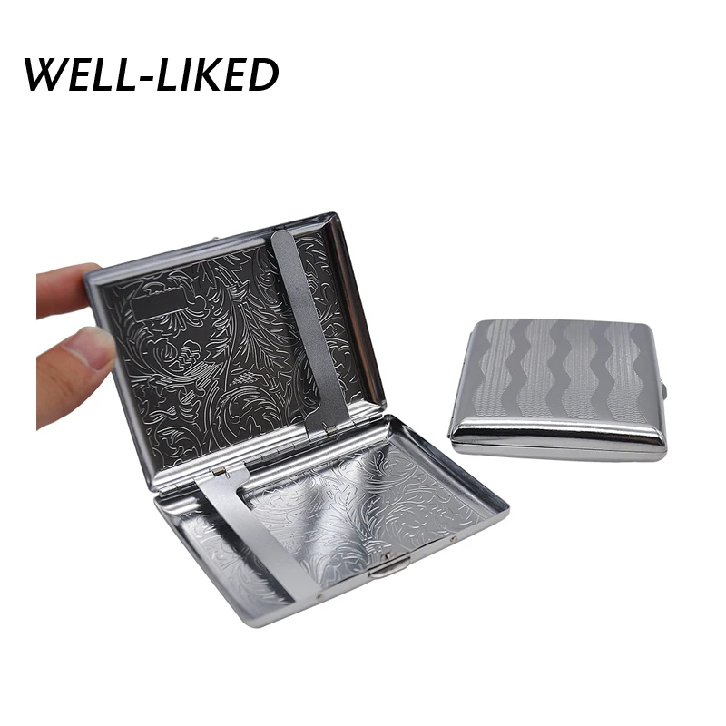 2020 оригинальный креативный винтажный металлический чехол для сигарет модный
