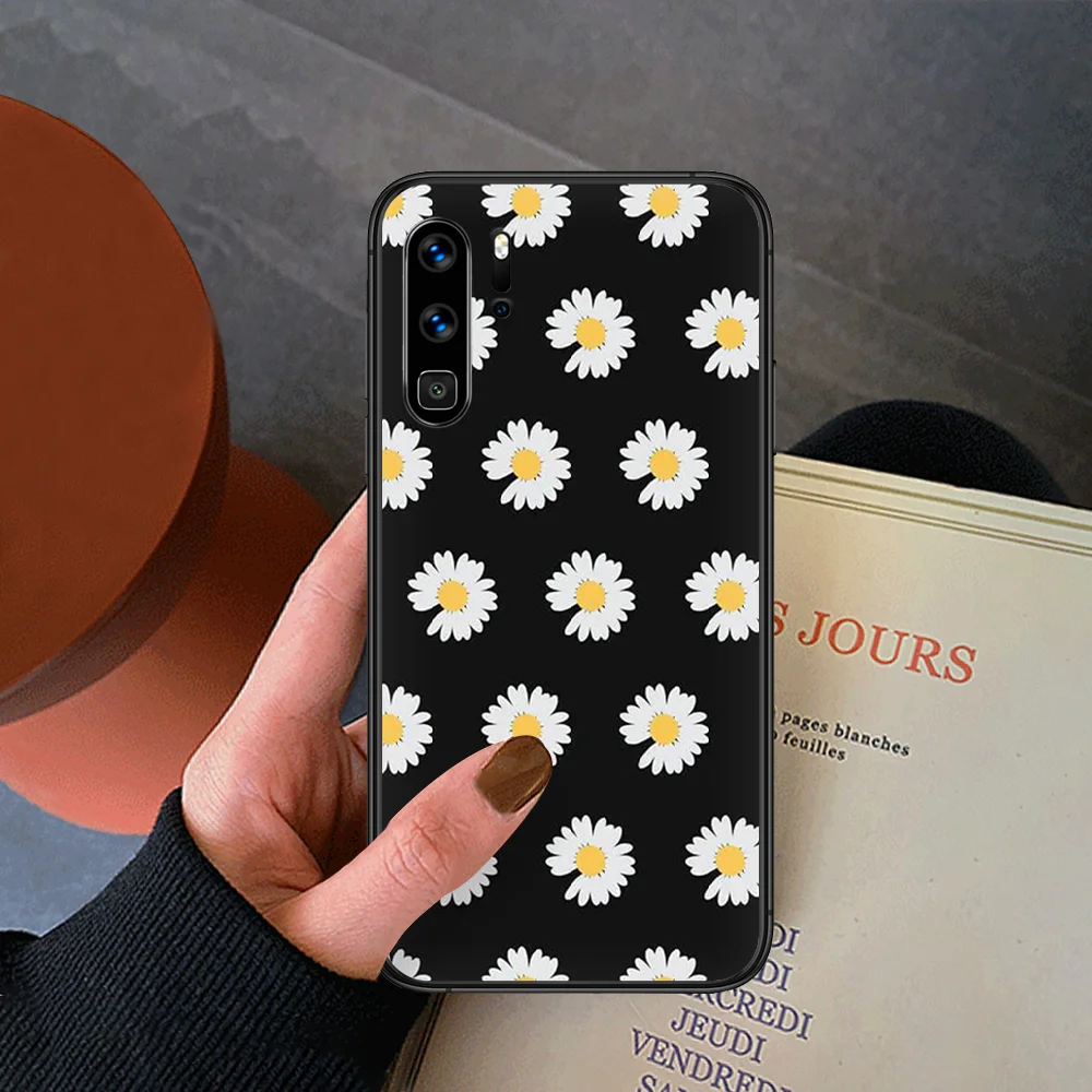 

G dragon peaceminusone flower Phone Case For Huawei P Mate Smart 10 20 30 40 Lite Z 2019 Pro black Cell Fashion Cover Painting