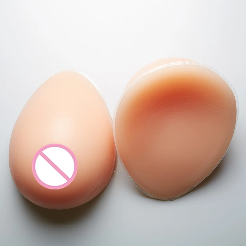 

1400g/pair Realistic Breast Forms Artificial Breast False Breasts Fake Boobs Adhesive Silicone Breast For Crossdresser