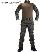 vulpo camouflage bdu jungle digital combat uniforms shirtbroek elbowknee pads militaire game cosplay uniform ghilliekostuum