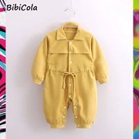 toddler cotton long sleeve romper children home clothes pajamas baby cute animal sleepwear boy girl jumpsuit kids overalls jerse