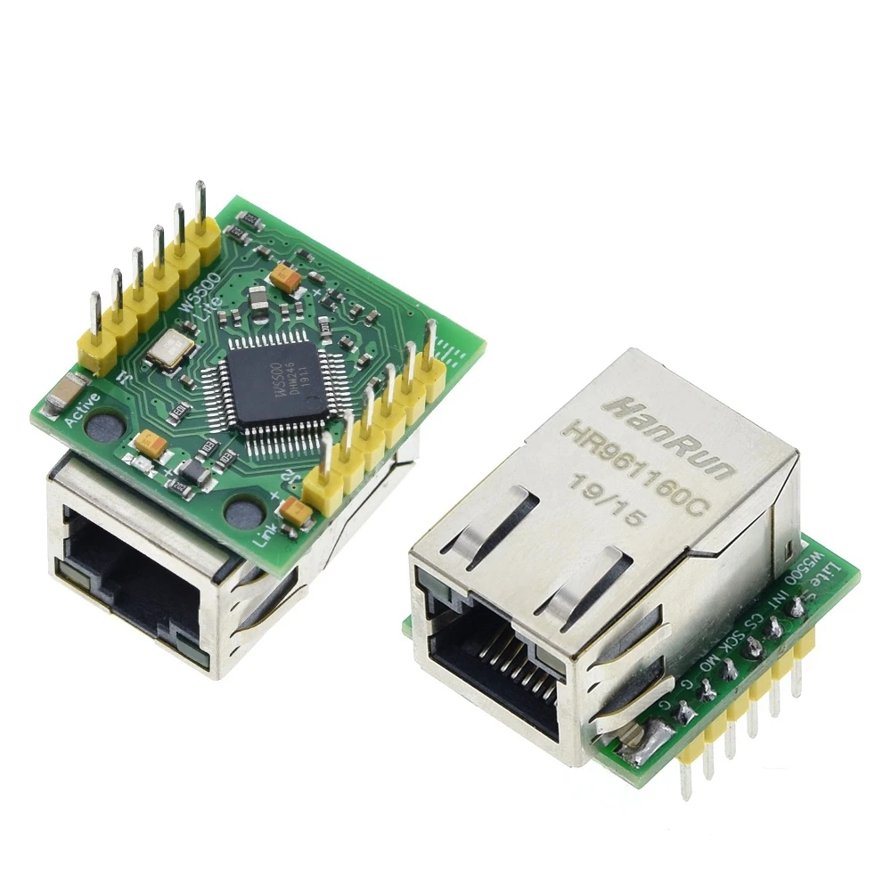 ShengYang умная электроника USR-ES1 W5500 чип SPI в LAN/Ethernet конвертер TCP/IP мод для Arduino