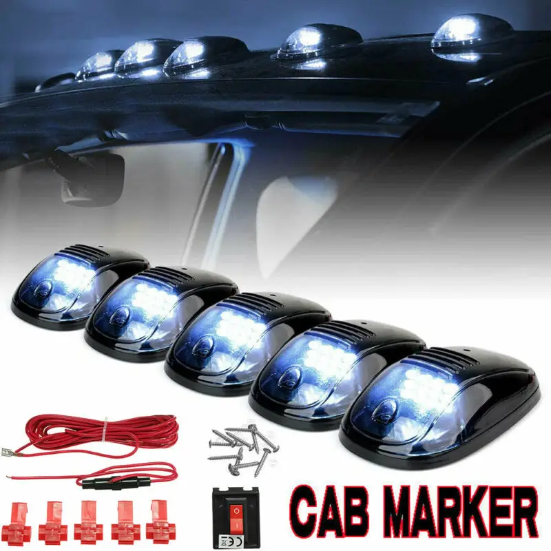 

SUV Car ceiling light Running Driving Parts Replacement Universal 5Pcs