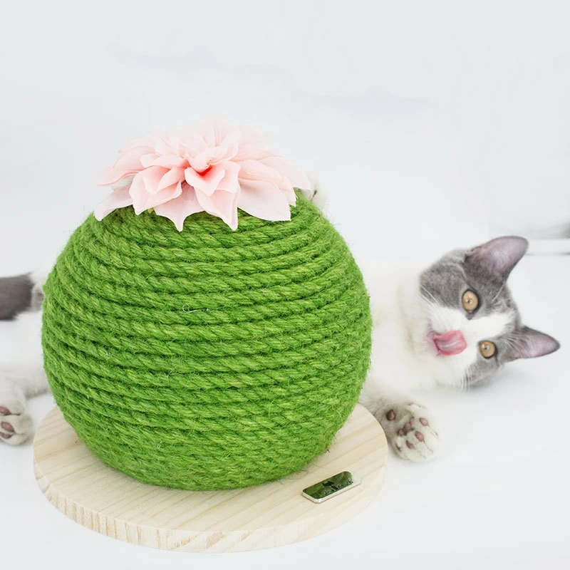 Когтеточка для кошек Pricky груша кошка игрушка кошки котенок кактус продукта из