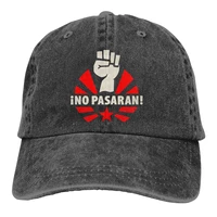 no pasaran fist star the baseball cap peaked capt sport unisex outdoor communism marxism socialism cccp soviet union hats