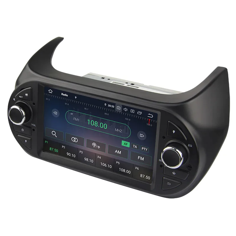 Android 9 0 автомобильный dvd стерео радио gps навигации для Fiat Qubo Citroen с изображениями из