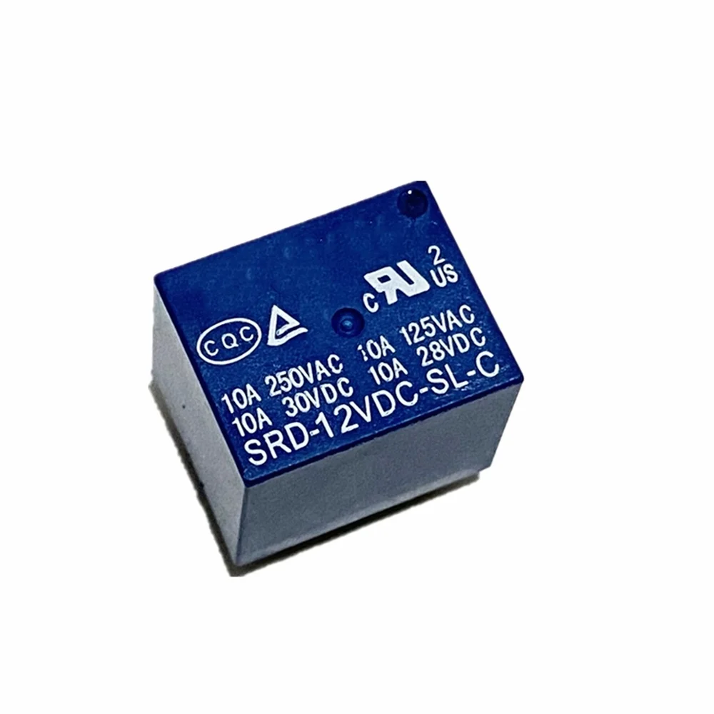 10pcs Relays SRD-03VDC-SL-C SRD-05VDC-SL-C SRD-06VDC-SL-C SRD-09VDC-SL-C SRD-12VDC-SL-C 3V 5V 6V 9V 12V 24V 48V 10A 250VAC 5PIN - купить по