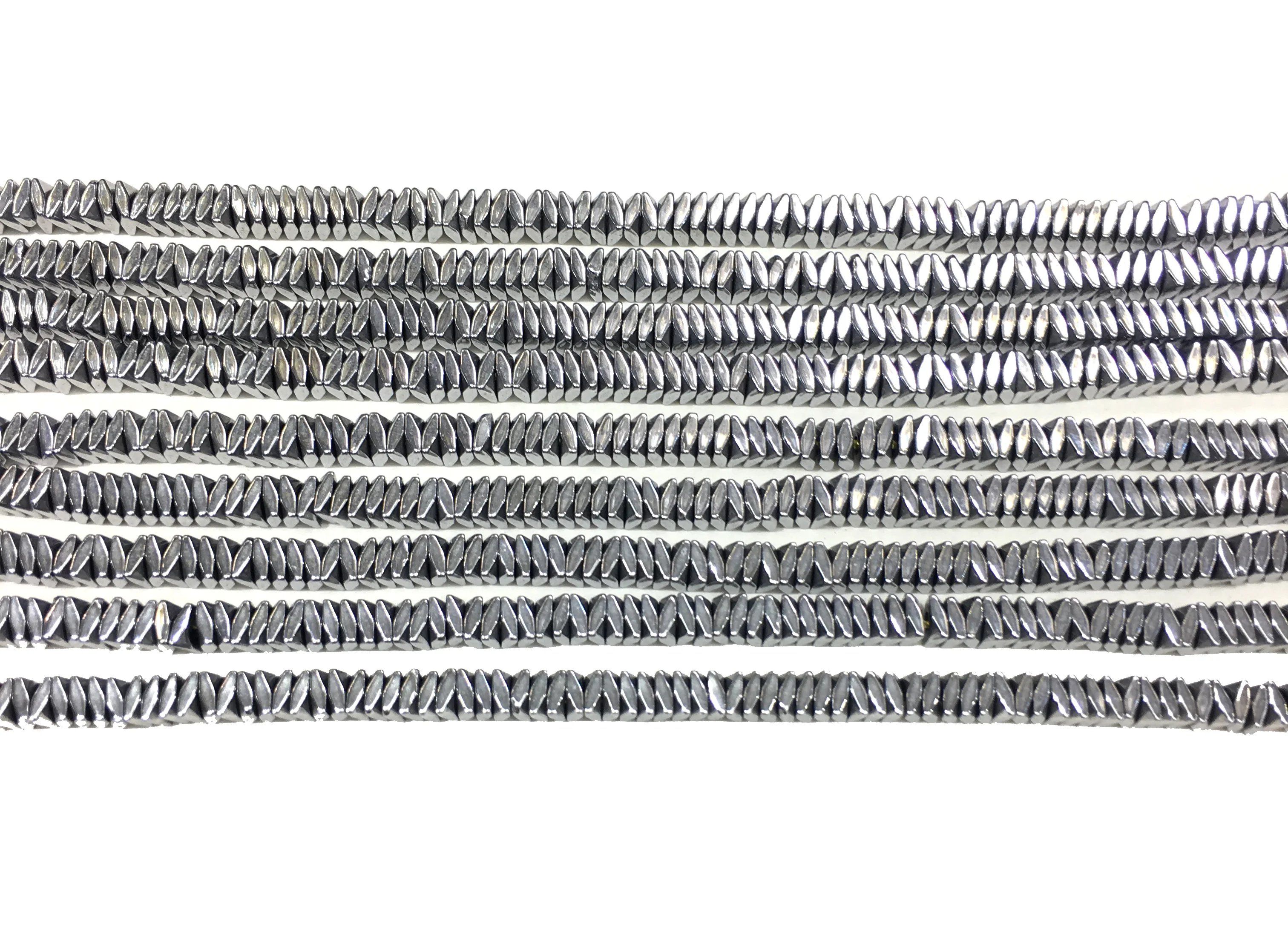 Заводская цена натуральный гематит камень бусина россыпью для изготовления