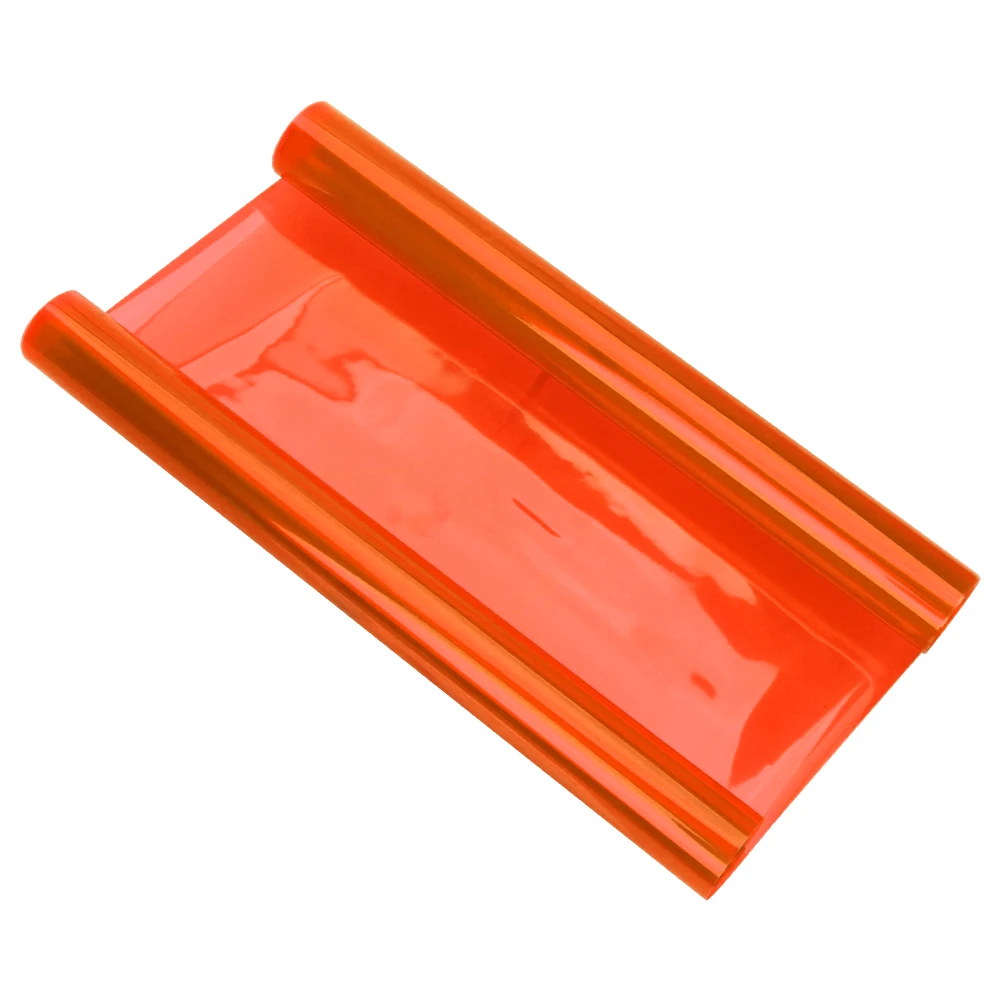 Orange 5 цветов 30 см* 100 см автомобильный светильник, головной светильник, задний светильник, тонированная виниловая пленка, легко наклеивается на автомобиль# EA10435 - Название цвета: Orange