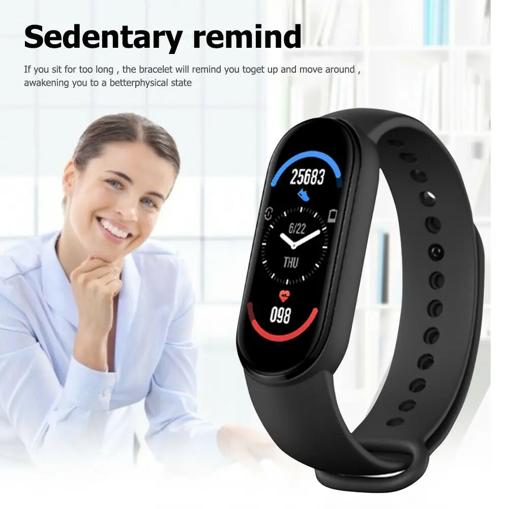 Sport Smart Bracelet Fitness Tracker Color Screen with Health Monitoring Music Remote Control Pedometer Watch for Men Women Kids |