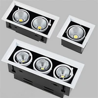 double dimmable led downlight light ceiling spot light 10w 20w 30w ac85 240v ceiling recessed lights indoor lighting