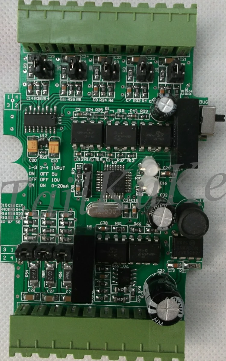 0 20mA 4 5V 10V Аналоговый Входной модуль сбора данных RS485 MODBUS RTU|rtu|rtu modbus |