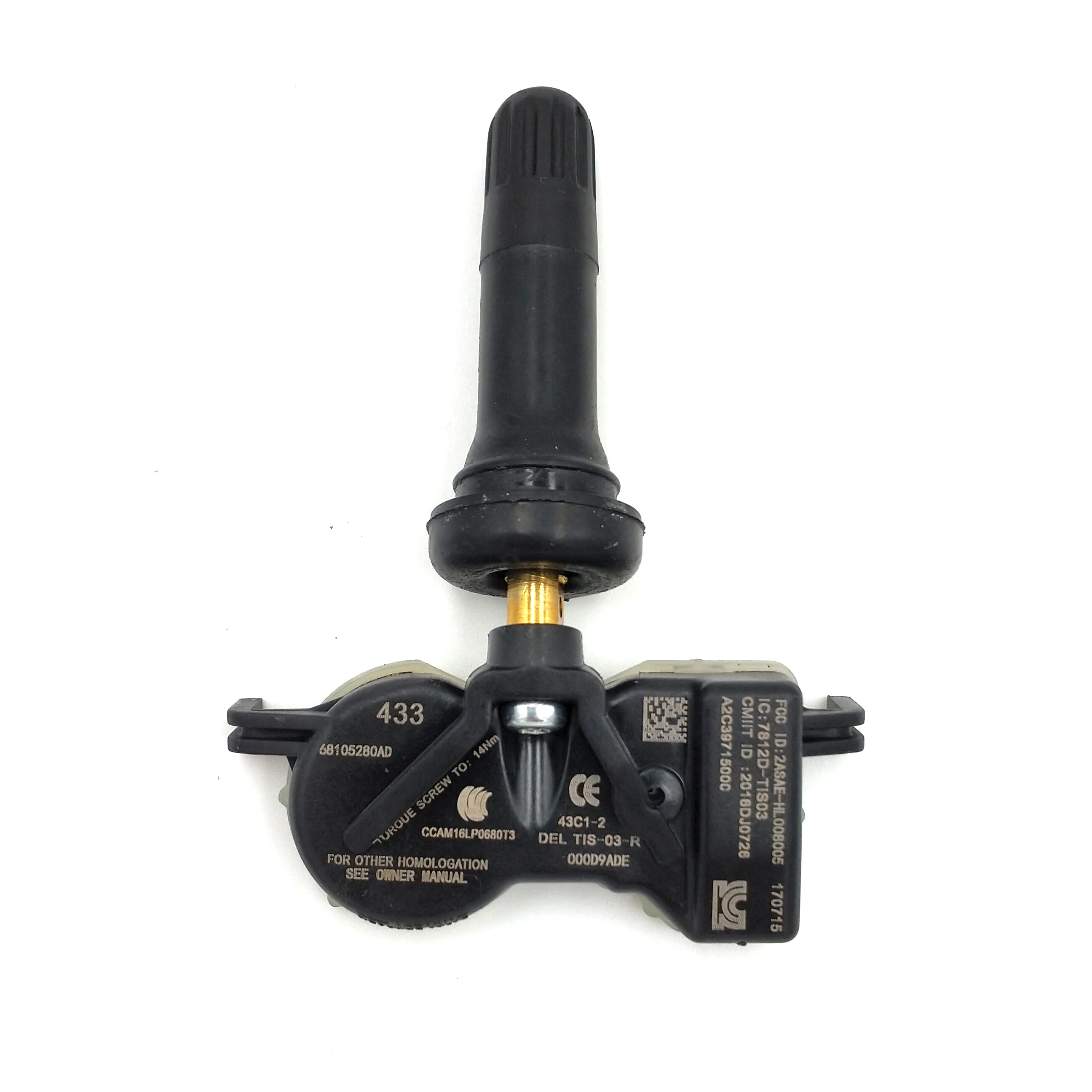 OEM 68105280AD 68193586AC 68105280AF 433 МГц давления воздуха в шинах Сенсор для DODGE Дротика Chrysler 200 2013