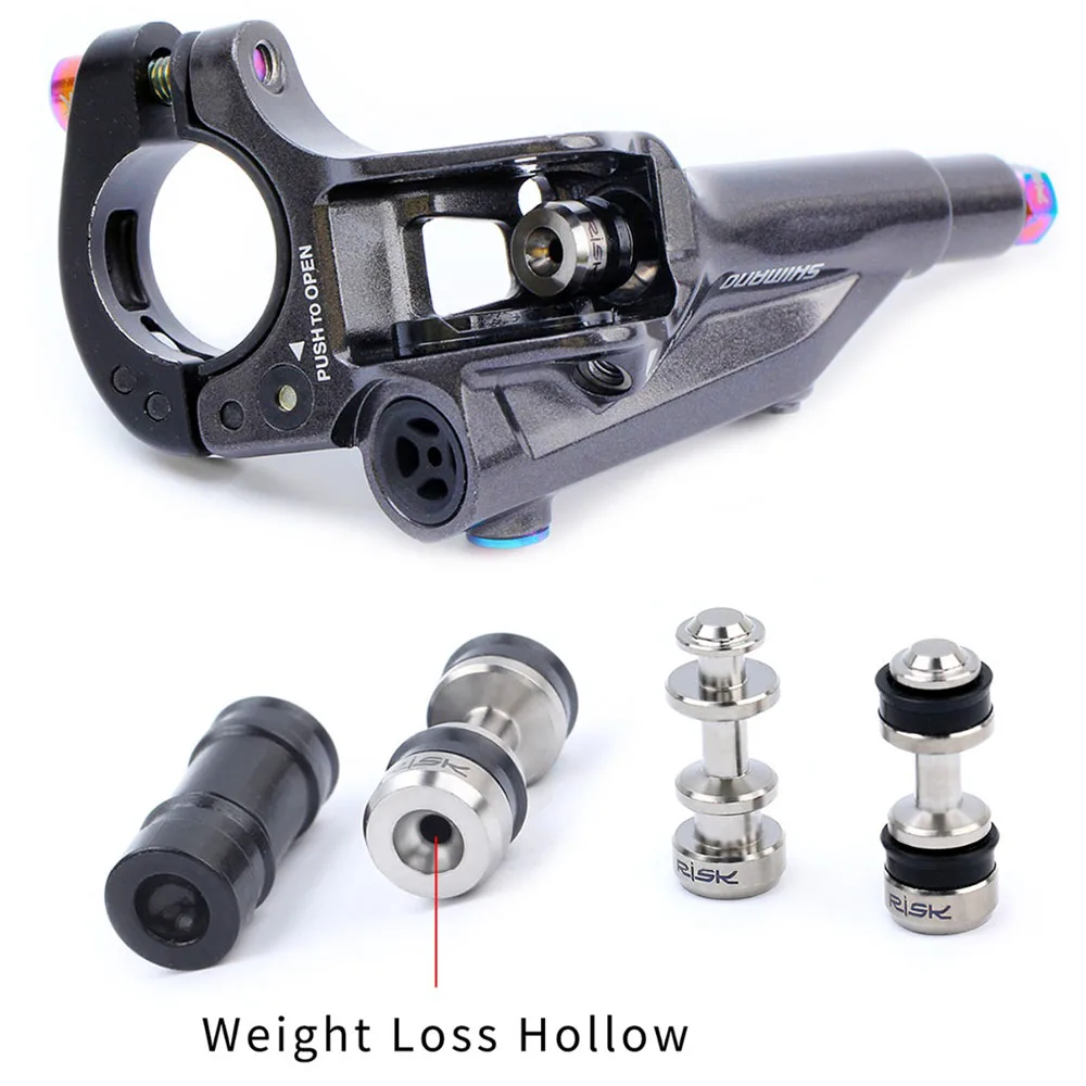 RISK Titanium Mountain Bicycle Brake Lever Piston For Shimano SLX XT M8000 M7000 M785 Disc Repair Part Bike | Спорт и развлечения