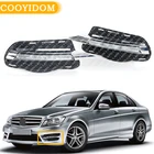 Для Mercedes-Benz C-Class w204 180 200 250 260 300 2008-2010 Автомобильный светодиодный дневной ходовой светильник DRL противотуманная фара крышка Мода издание