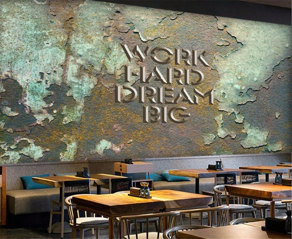 Обои на заказ в европейском и американском ретро стиле большие размеры виниловые