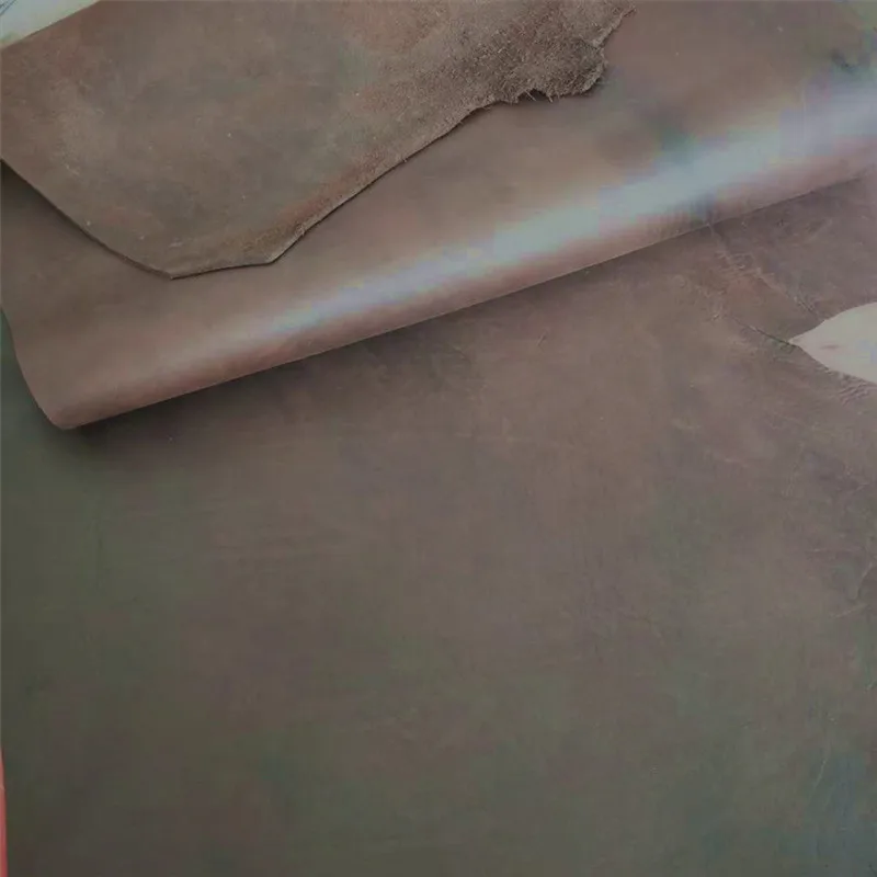 Утолщенная воловья кожа Воловья коричневая простая переплетка длиной 2 метра