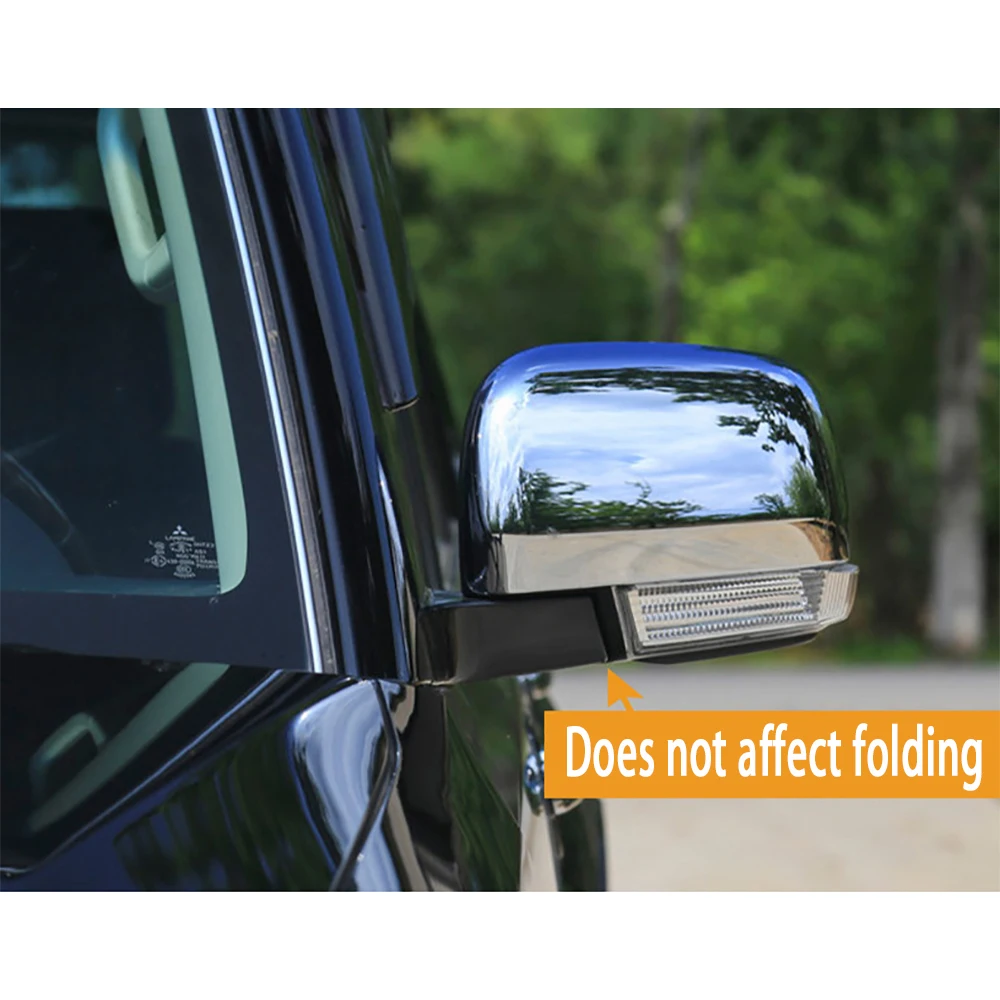 Боковые зеркала заднего вида K-Car ABS декоративная накладка для Mitsubishi Pajero Shogun V80