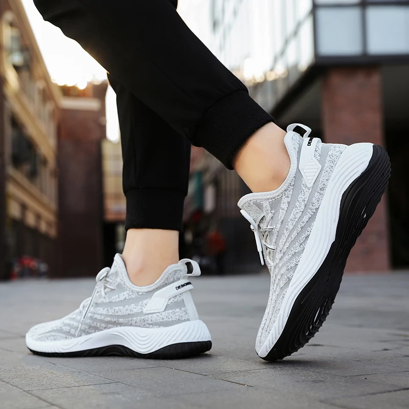 

Sport Shoes For Men Sapatos Casual Fashion Men Sneakers Mesh Shoes Men's Summer For Sneaker Sports Black Fashionable