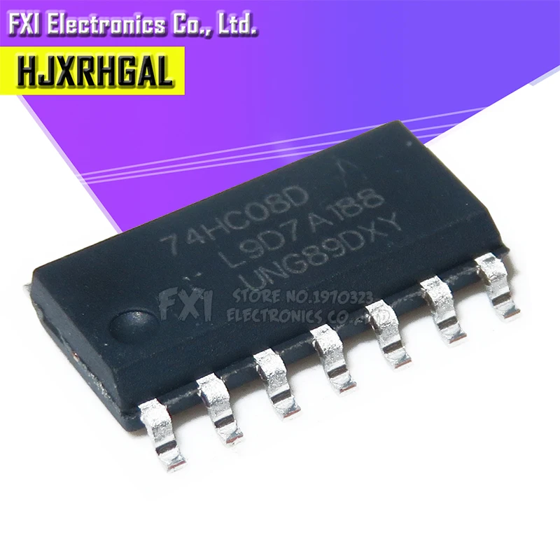 10 шт. 74HC08D 74HC08 SOP14 SOP SN74HC08DR SN74HC08 SMD новый оригинальный | Электронные компоненты и