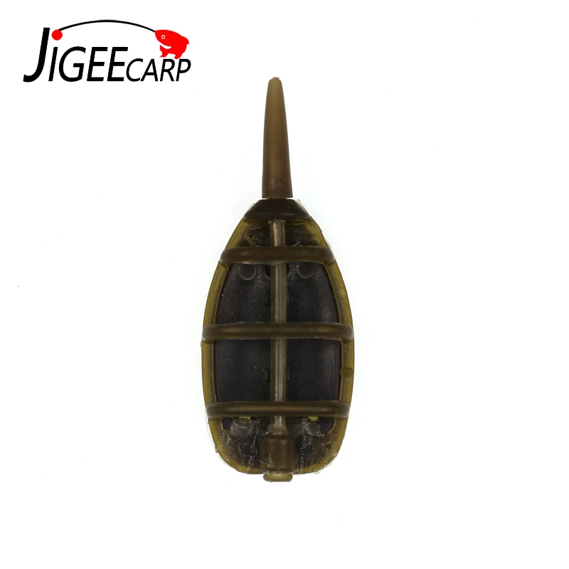 JIGEECARP 1/2 шт. Карп грубый встроенный метод подачи для ловли карпа рыболовные
