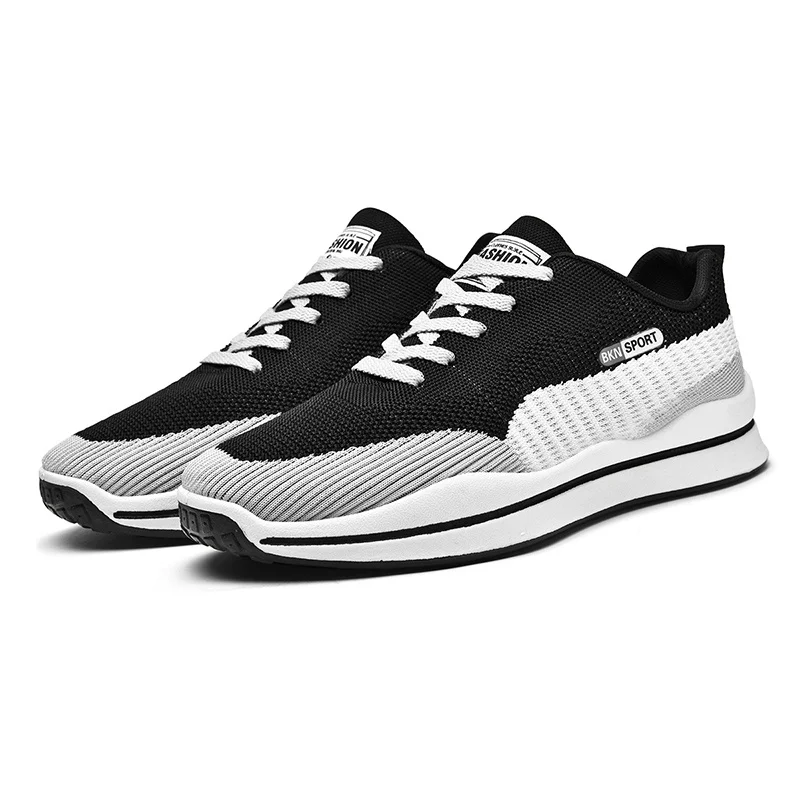 SALUDAS Men Running Shoes Light Women Shoes Flying Woven Breathable Sneakers Fashion Casual Shoes Outdoor Sports Shoe