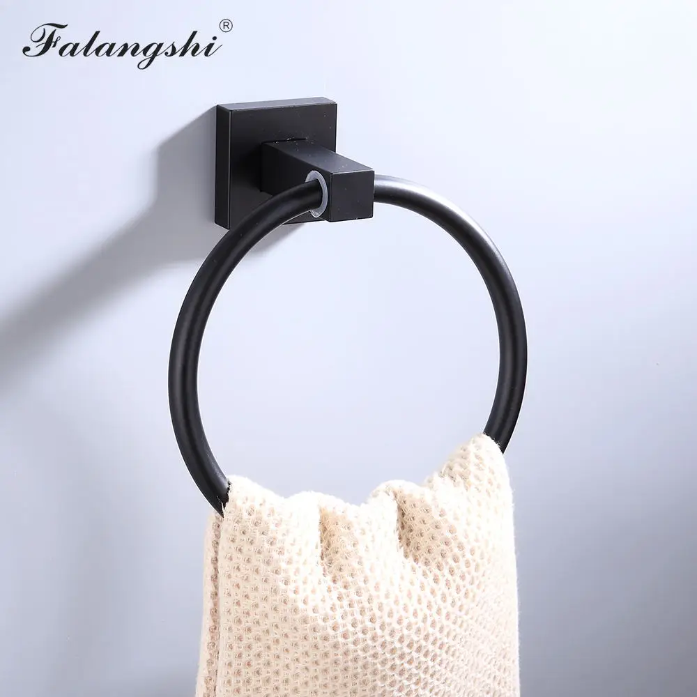 aluminum bathroom accessories black towel rack towel ring hair dryer holder wall mounted toilet paper holder soap basket wb8813 free global shipping