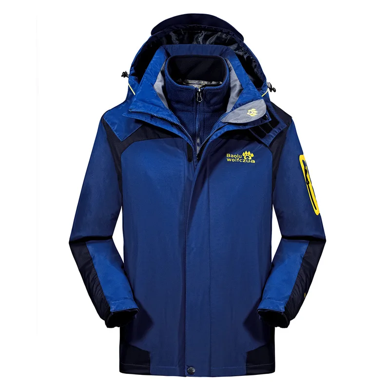 Зимняя походная куртка с флисовой подкладкой для мужчин и женщин уличная