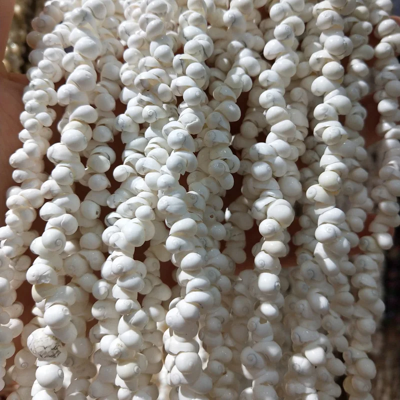 Натуральная раковина бусины белое поле улитка ремесло бусина для изготовления