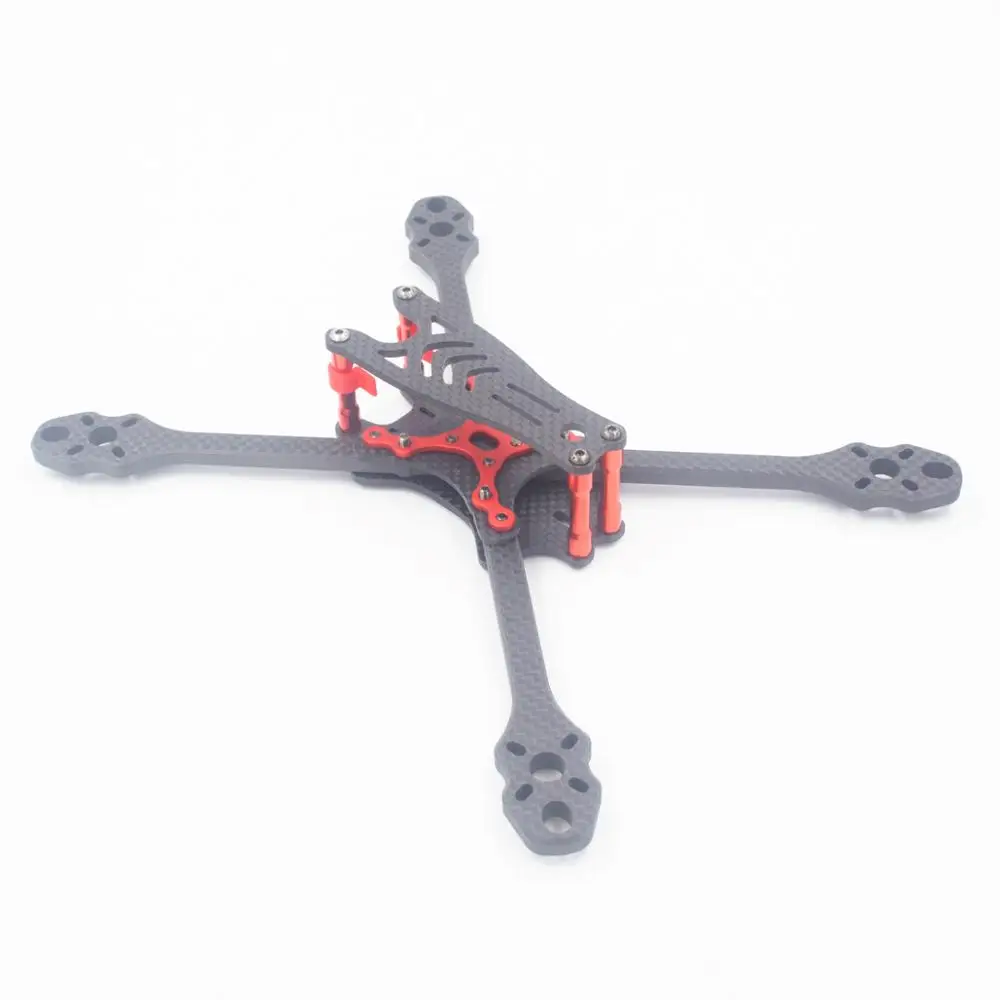 6mm Carbon Fiber ALFA Monster FPV Freestyle Stretch X Quadcopter Frame Kit for RC Drone (5/6/7 inch) image 2