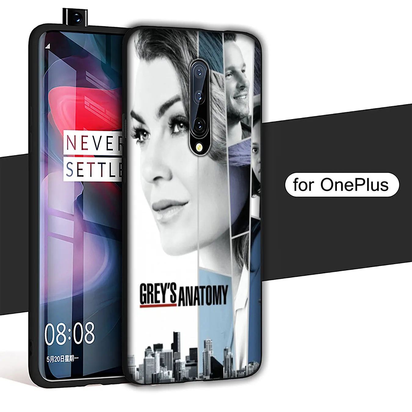 IYICAO American TV Greys Anatomy Nurse doctor Pattern Soft Silicone Phone Case for Oneplus 7T 7 Pro 6 6T 5 5T One Plus |