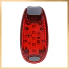 Светодиодный Многофункциональный фонарик для использования вне дома, для верховой езды, ночных пробежек Предупреждение светильник задний фонарь для велосипеда с возможностью светильник рюкзак светильник шлем светильник